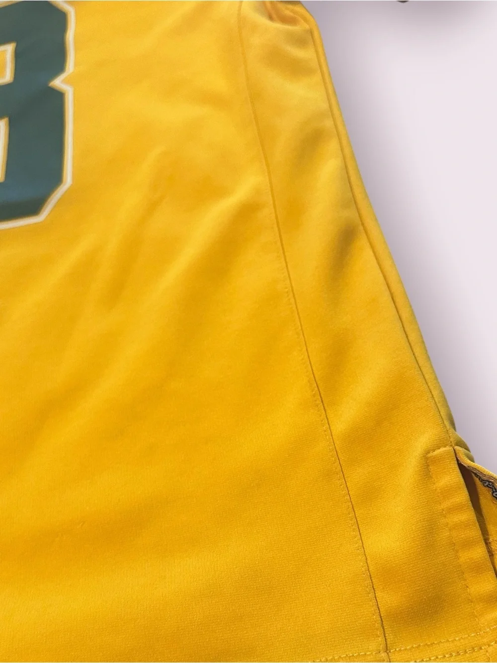 Colosseum NDSU Youth Gold & Green Football Jersey #8 Size Medium (10/12)